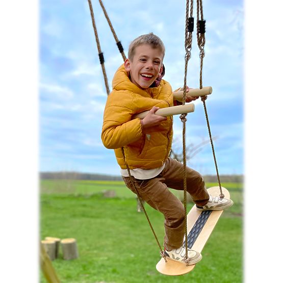 small foot Altalena in legno Skateboard