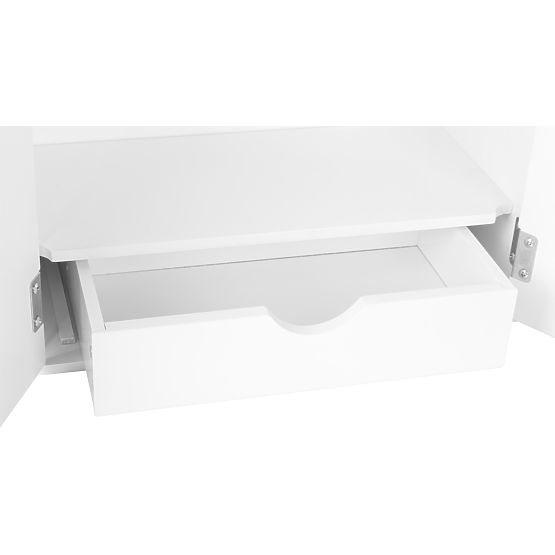 small foot Armadio per bambole bianco