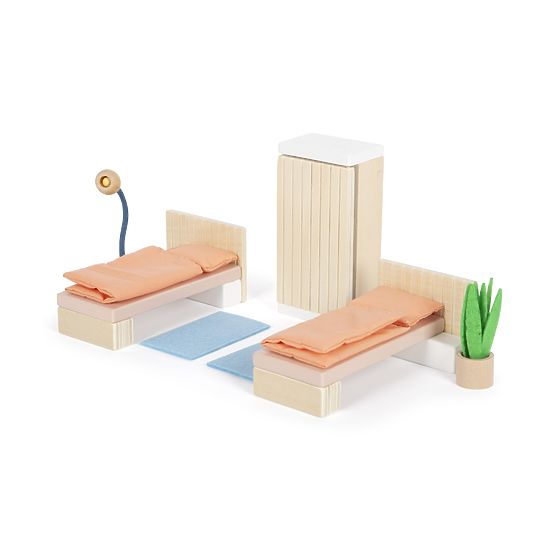 Small Foot Arredamento per casa delle bambole - camera da letto