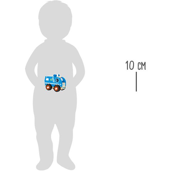 small foot Auto della polizia in legno