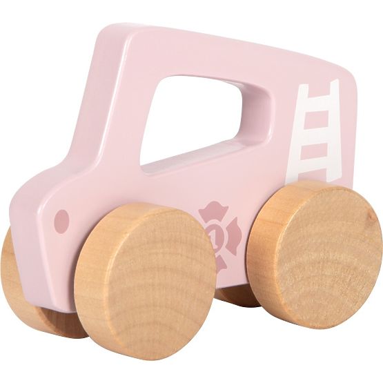 small foot Auto in legno da spingere Rosa