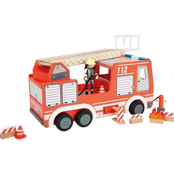 small foot Camion dei pompieri in legno