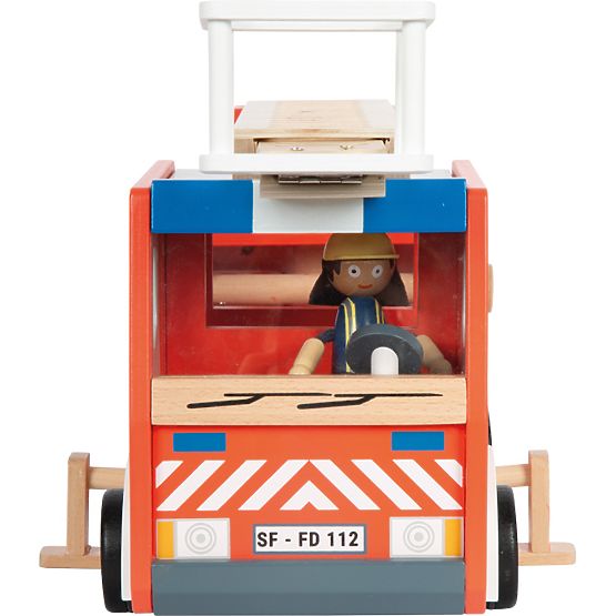 small foot Camion dei pompieri in legno