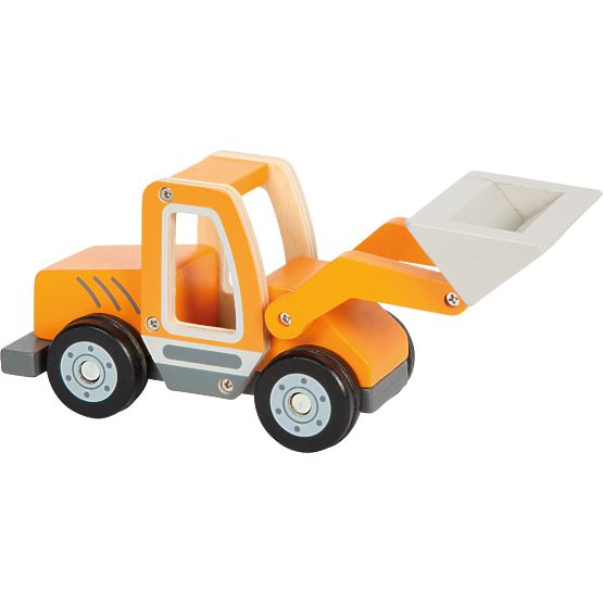 small foot Caricatore in legno con pala