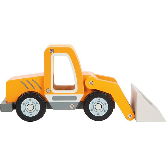 small foot Caricatore in legno con pala