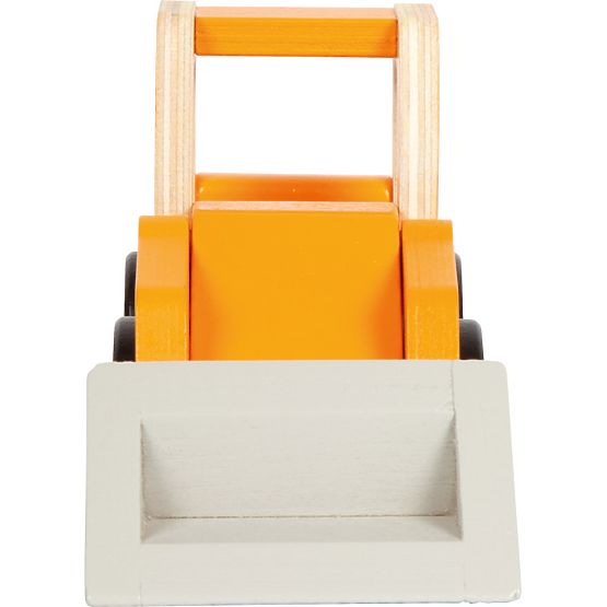 small foot Caricatore in legno con pala