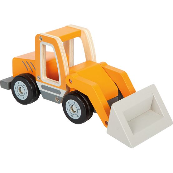 small foot Caricatore in legno con pala