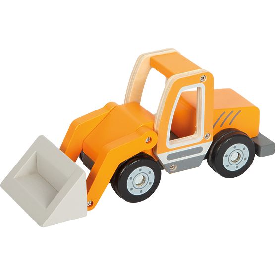 small foot Caricatore in legno con pala