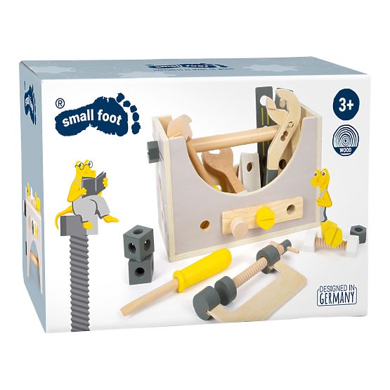 small foot Cassetta degli attrezzi 2 in 1 Miniwob