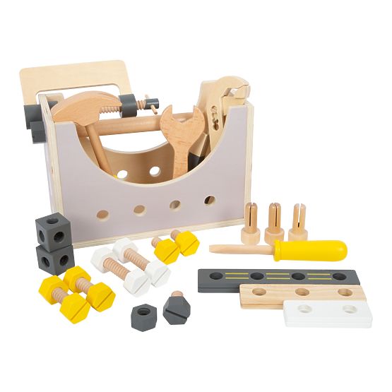 small foot Cassetta degli attrezzi 2 in 1 Miniwob