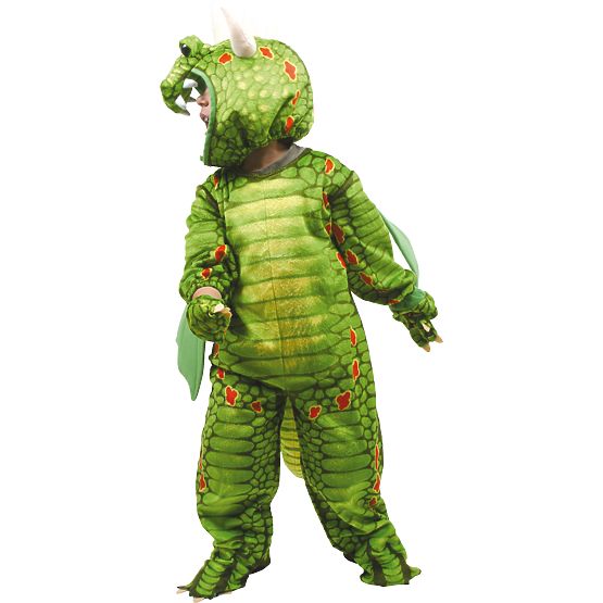 small foot Costume drago verde