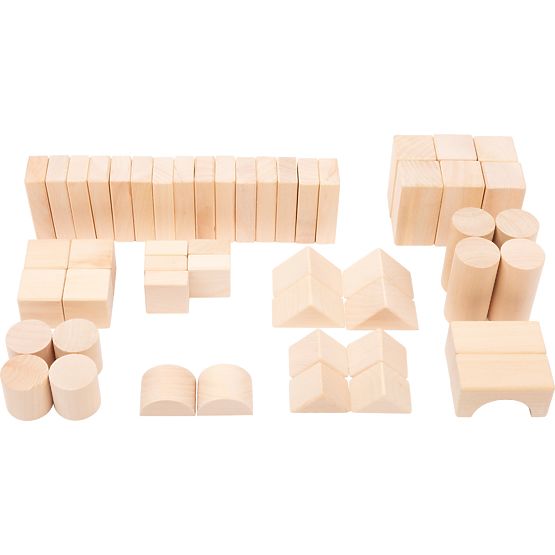 Small Foot Cubi in legno 50 pz naturale