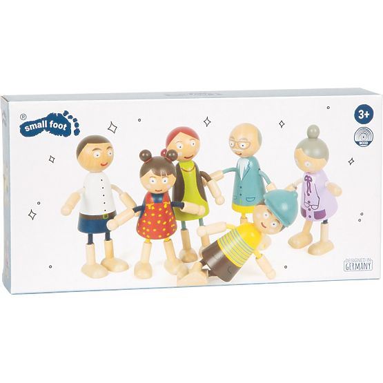 Small Foot Figure in legno Famiglia