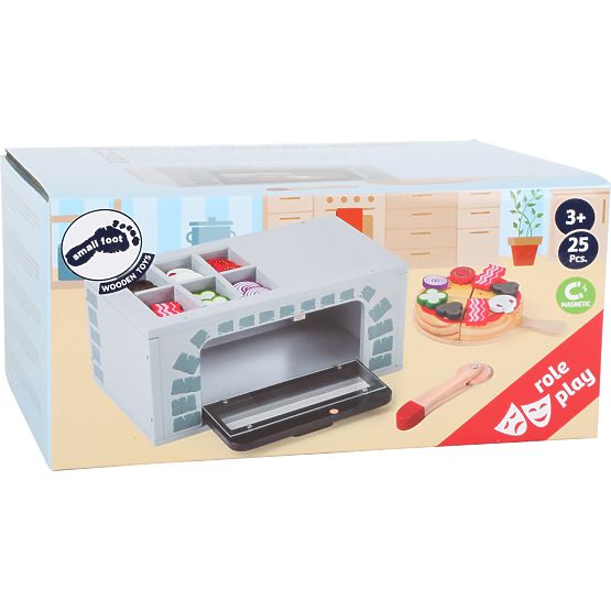 small foot Forno per pizza in legno con accessori
