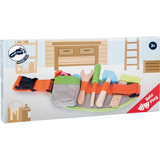 small foot Giocattoli in legno cintura degli attrezzi