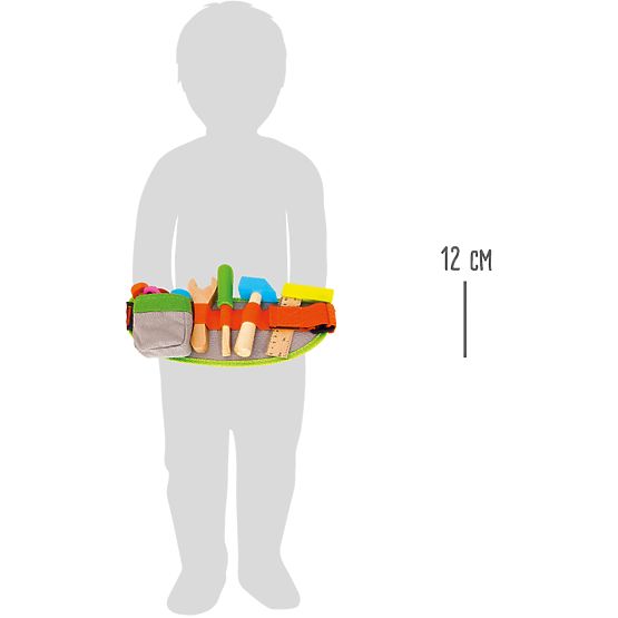 small foot Giocattoli in legno cintura degli attrezzi