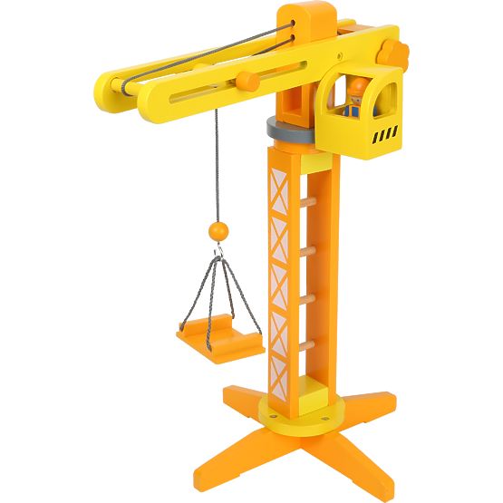 small foot Gru in legno con accessori