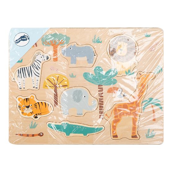 Puzzle in legno Small Foot Insert Safari