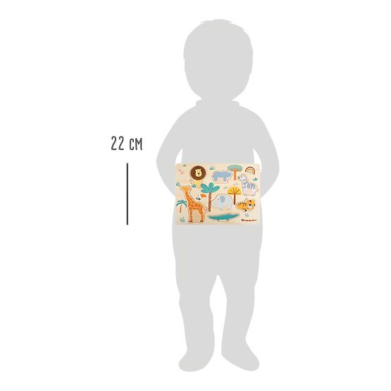 Puzzle in legno Small Foot Insert Safari
