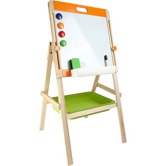 small foot Lavagna compatta per bambini per gesso e magneti