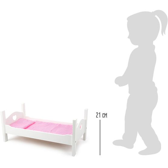 small foot Lettino in legno bianco