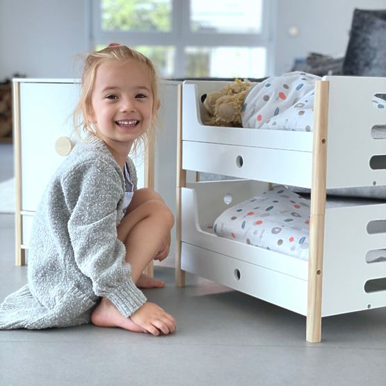 small foot Letto in legno Little Button