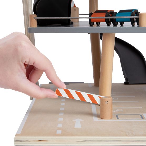 small foot Parcheggio da corsa in legno