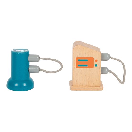 small foot Parcheggio da corsa in legno