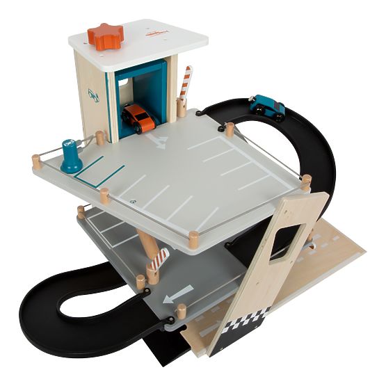 small foot Parcheggio da corsa in legno