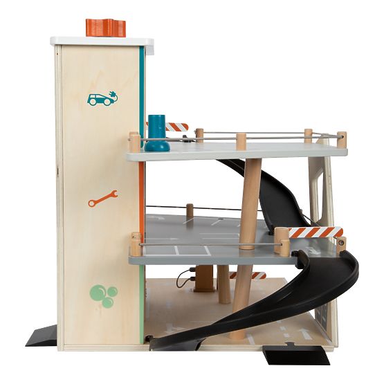 small foot Parcheggio da corsa in legno