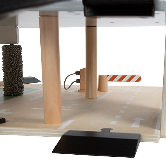 small foot Parcheggio da corsa in legno