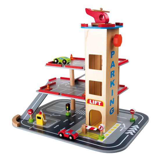 small foot Parcheggio in legno discesa veloce