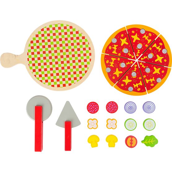 small foot Pizza con accessori