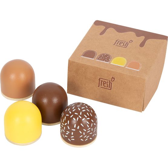 small foot Praline di cioccolato in legno Fresh