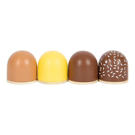 small foot Praline di cioccolato in legno Fresh