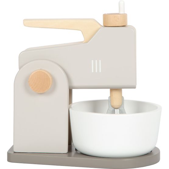 small foot Robot da cucina in legno 2 in 1 Tasty grigio