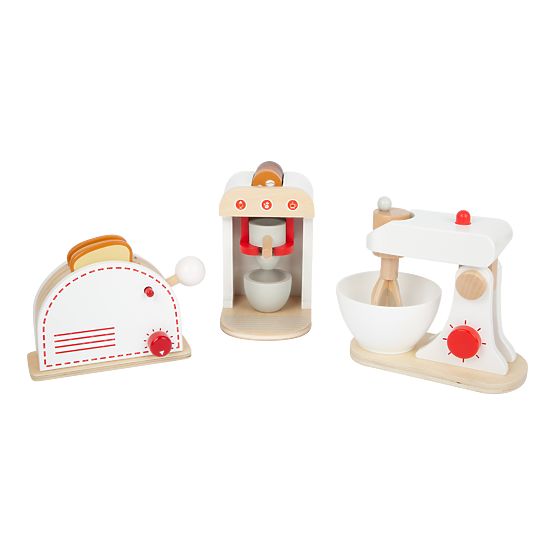 small foot Set di elettrodomestici da cucina 3 pezzi