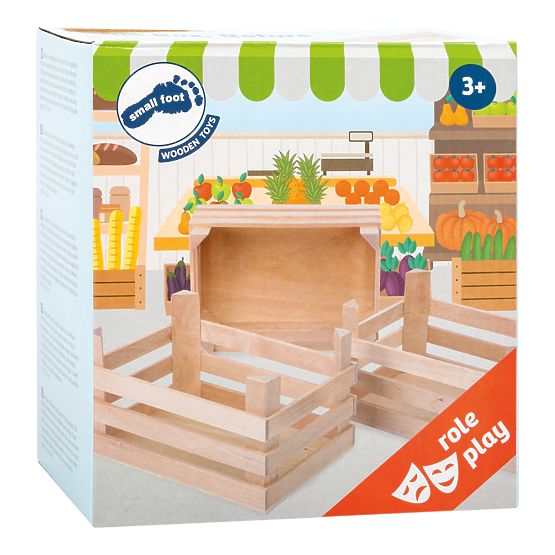 small foot Set grande cassetta per alimenti 3 pezzi