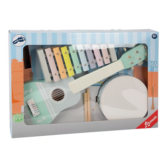 small foot Set musicale pastello 3 pezzi