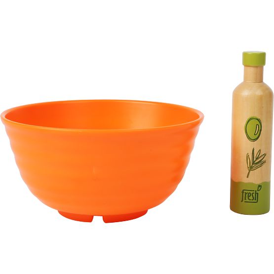 small foot Set per preparare l'insalata