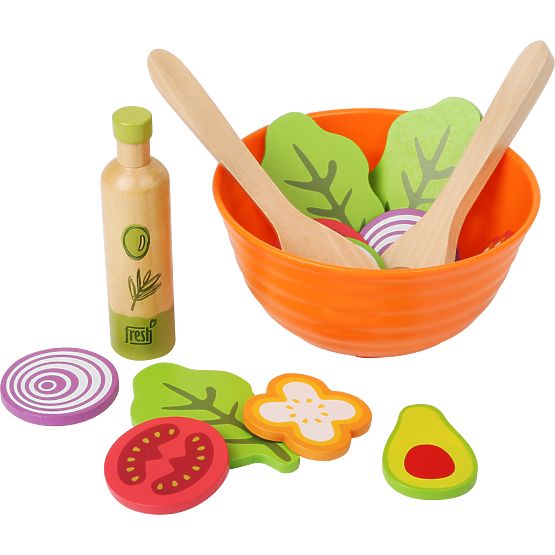 small foot Set per preparare l'insalata