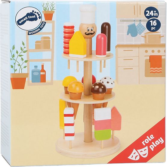 small foot Stand con gelato Luigi Gelato