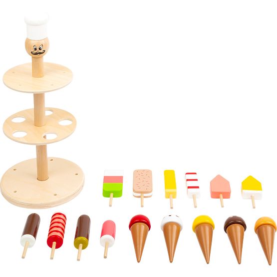 small foot Stand con gelato Luigi Gelato