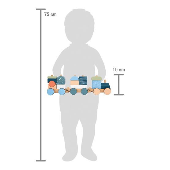 small foot Treno in Legno Artico