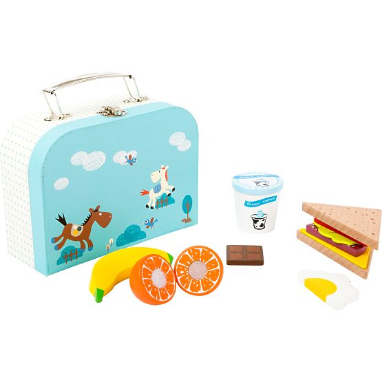 Small Foot Valigetta per merenda blu