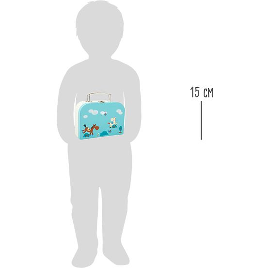 Small Foot Valigetta per merenda blu