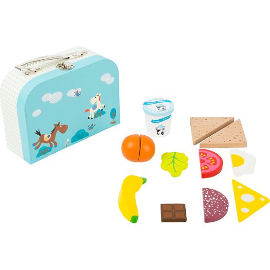 Small Foot Valigetta per merenda blu