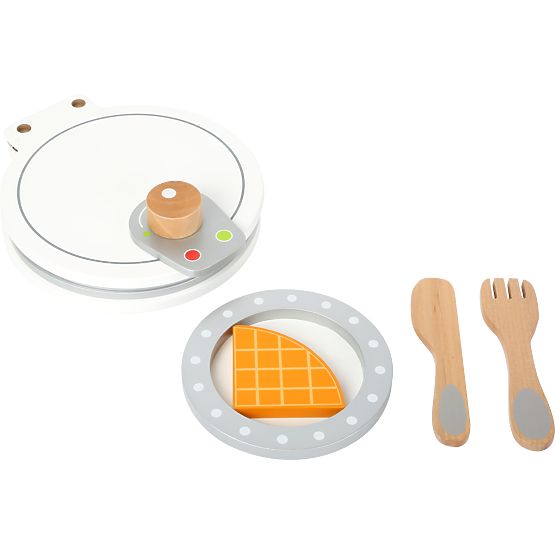 small foot Wafflera in legno con accessori