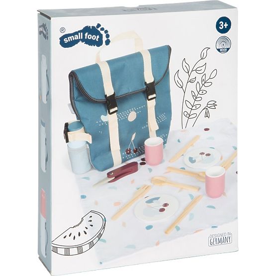 small foot Zaino da picnic con accessori Tasty