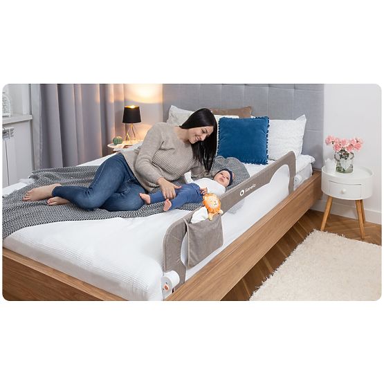 Sponda letto universale - grigia